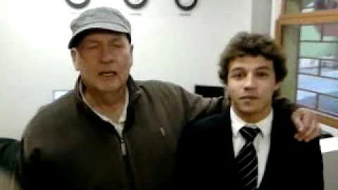 Robert Broughton and Herman in Brazil