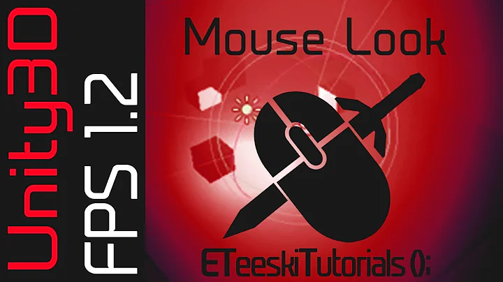 FPS1.2 Mouse Look Script. Unity3d FPS Game Design Tutorial.