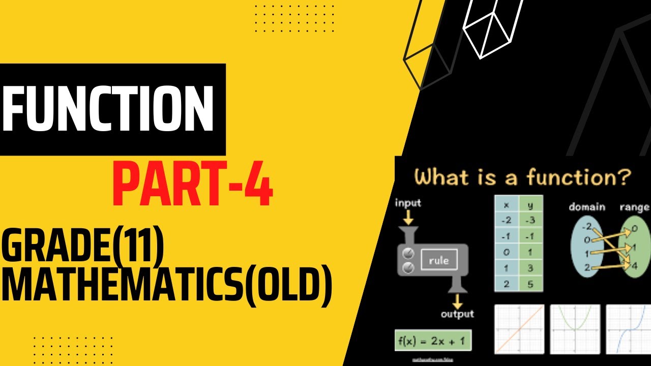 Grade (11) Mathematics(Old) တက္ကသိုလ်ဝင်တန်းသင်္ချာစနစ်ဟောင်း