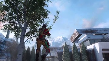 Black Ops 3: Cross Map Tomahawk #1 - INSANE LUCKY BANG SHOT!