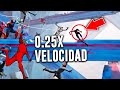 ¡MÁS DE 40 SPIDER-MAN! Esto solamente se ve a 0.25x reacción Spiderman Across the Spiderverse