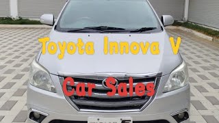 Toyoya Innova V Diesel Engine 2013 Model Car Sales in Tamil