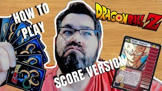 How to Play the Dragonball Z Card Game Tutorial | Score DBZ CCG | Part 1... The Cards