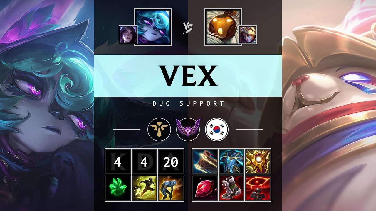 Vex Support vs Bard - KR Master Patch 25.S1.3