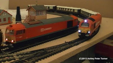 Hornby R3039 | Class 67 Diesel Locomotive | 67018 | DB Schenker Keith Heller | OO Gauge | Review HD