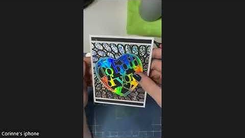 Adding foil to a project without a foil machine