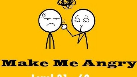 Make Me Angry || Walkthrough | Level 31 - 60