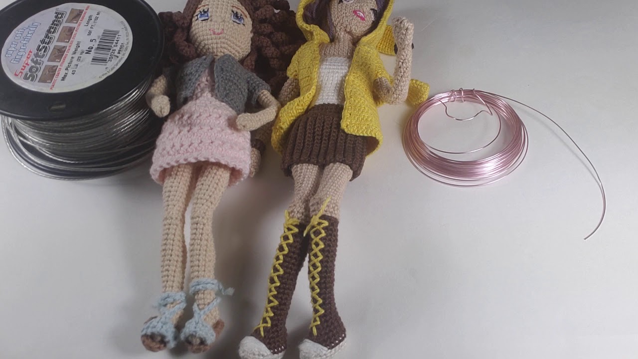 Chat about how to choose wires for your Amigurumi Project YouTube