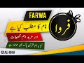 Farwa name meaning in urdu  islamic baby girl name  alibhai