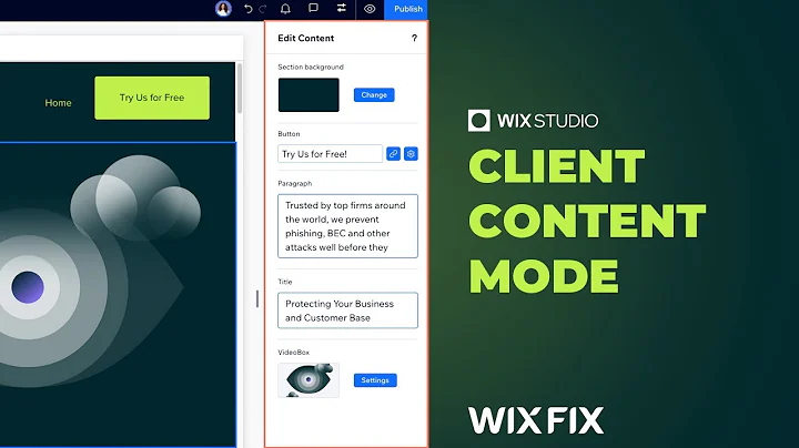 Client Content Mode in Wix Studio | Wix Fix