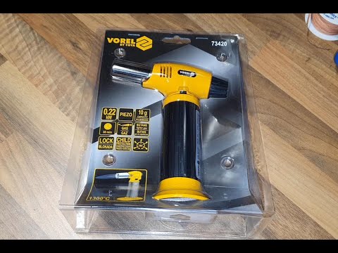 Vorel 73420 Bunsen Burner Unboxing By:NSC