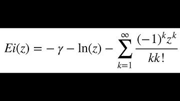 Exponential Integral Function