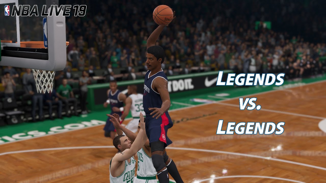 NBA Live 19 Ultimate Team Highlights | Legends vs. Legends