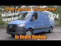 2024 Mercedes-Benz eSprinter Cargo Van: Start Up, Test Drive &amp; In Depth Review