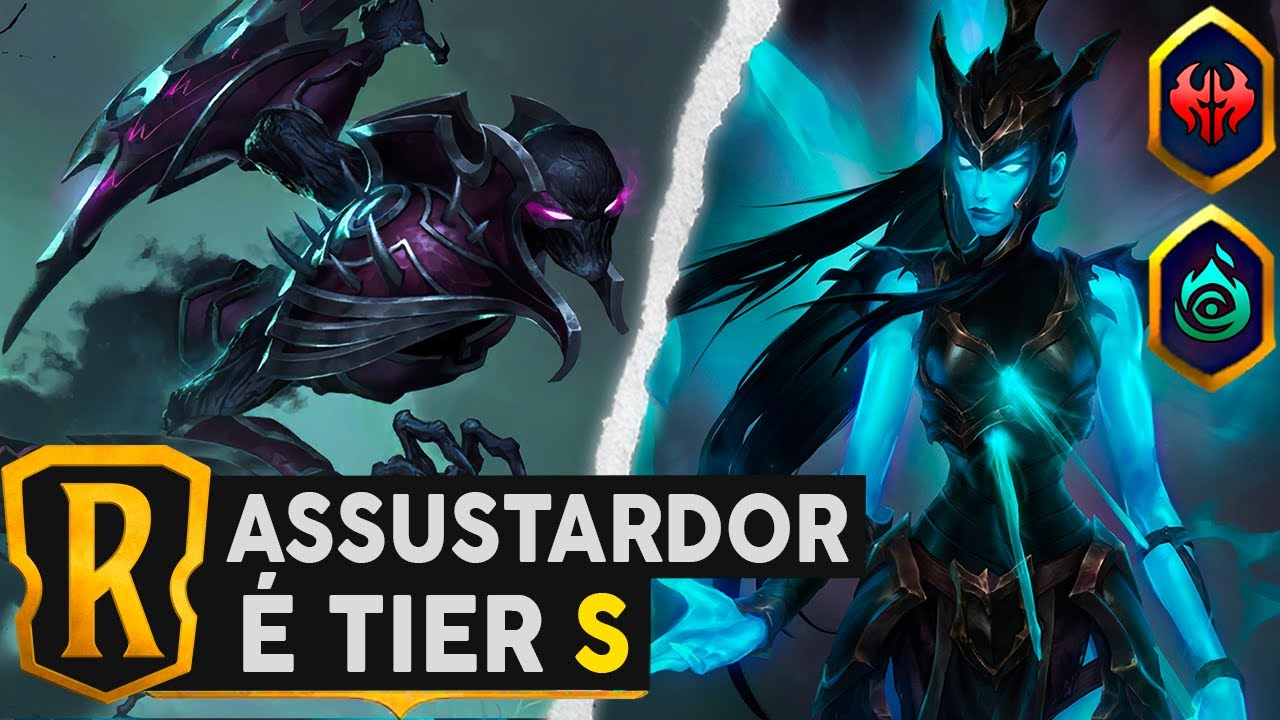 ASSUSTADOR 👻 RETORNO TRIUNFAL | KALISTA NOCTURNE DECK | LEGENDS OF RUNETERRA DOMINAÇÃO GAMEPLAY