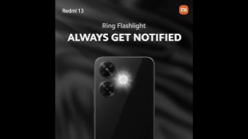 Ring Flashlight Mode II Redmi 13