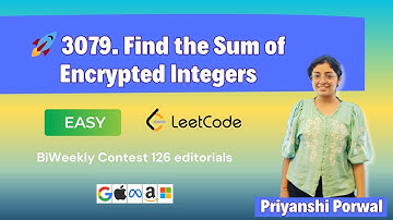 3079. Find the Sum of Encrypted Integers | BiWeekly contest 126 | Easy | C++