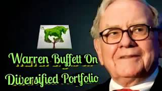Datos Warren Buffett On Diversified Portfolio Guía