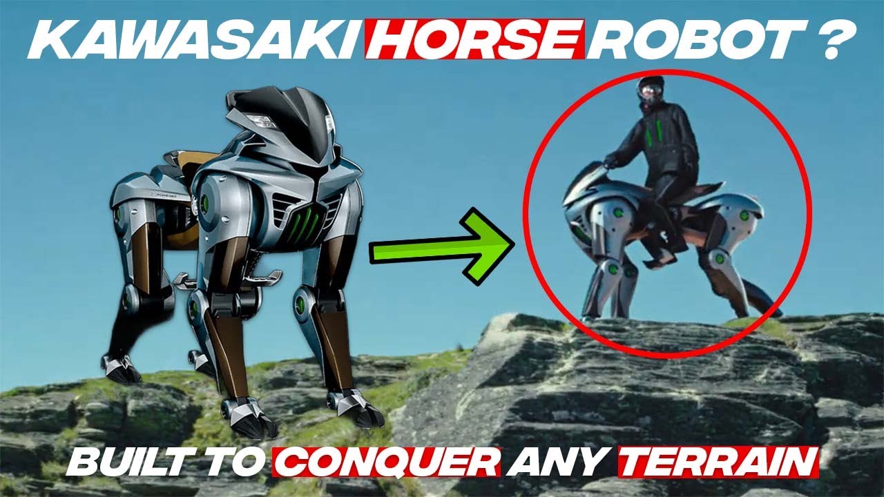 Kawasaki's Hydrogen-Powered Ride-On Robot Horse