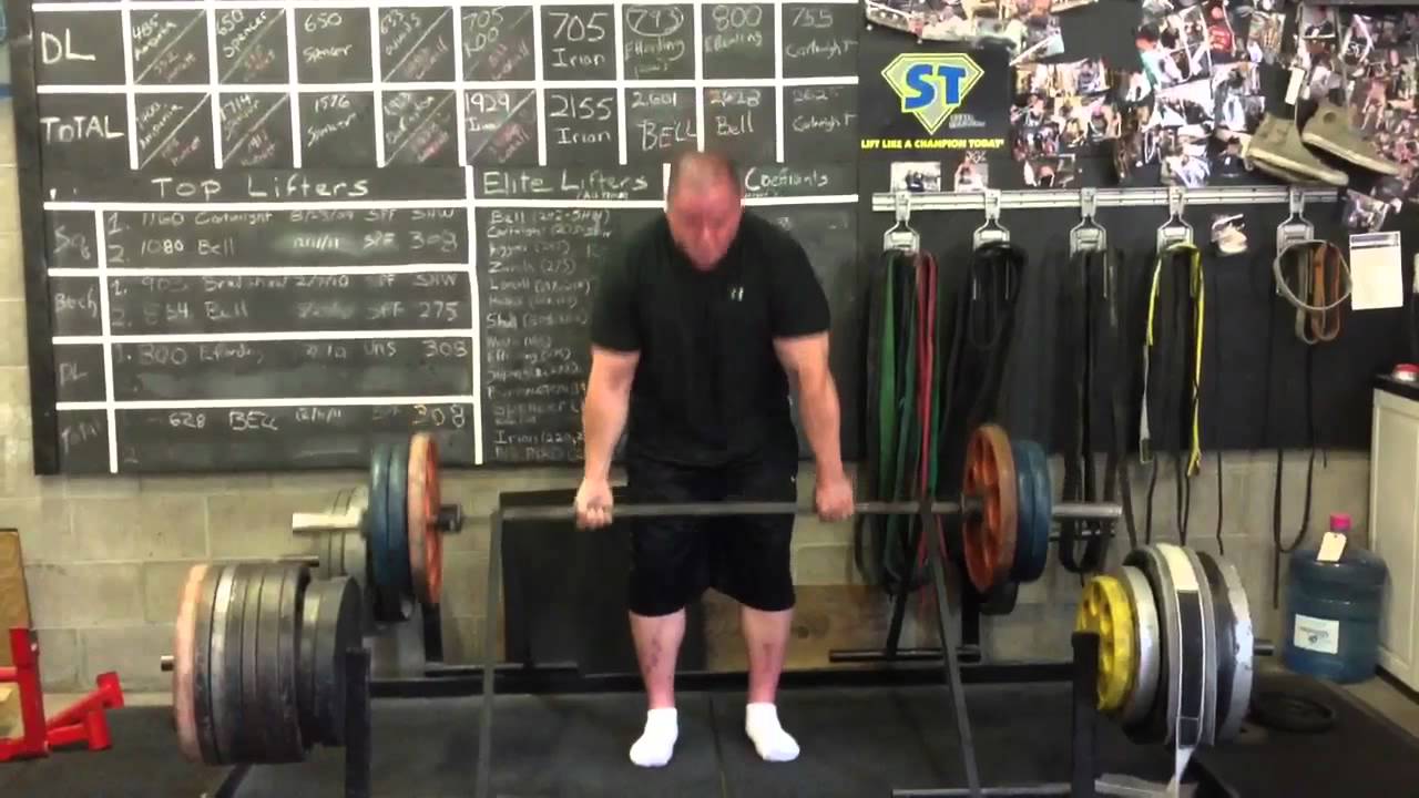 powerlifting squat stand Mark Bell Back to training