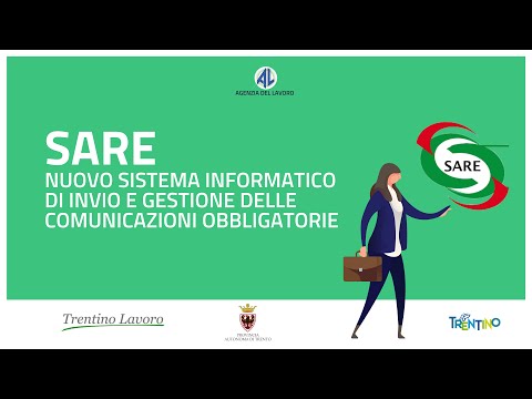 SARE - Nuovo sistema di invio delle comunicazioni obbligatorie