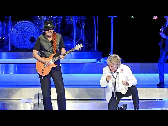 "Rod Stewart & Carlos Santana ` I'd Rather Go Blind'"