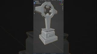[Stone Grave] Blender Low Poly Modeling Day 12/365