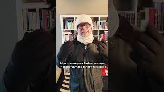 Quick tips to make your Barbour warmer #barbour #wintercoat #barbourjacket