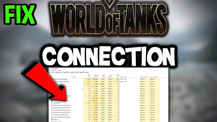 Lỗi world of tank không thể tạo kết nối torrent năm 2024