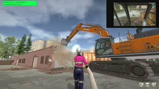 ラ㍑艦長　アフロマスク 2023年1月12日Demolition Pro online　参加　日本ブXXク工業バリ(違 screenshot 5