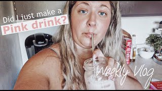 WEEKLY VLOG | day trip with mom, making a Pink Drink at home & breaking out the Cricut again | BWTL