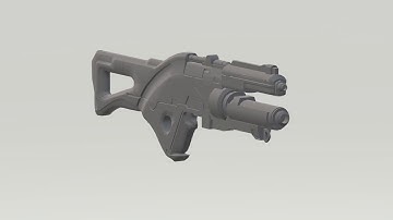 N7 Valkyrie || Mass Effect || 3D untextured Model