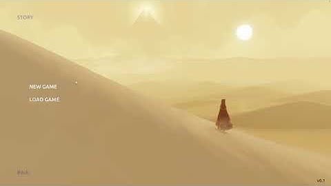 Audio Integration, Sound Design, Music | Unity - Wwise | Journey inspired UI | Vincent Lafrance