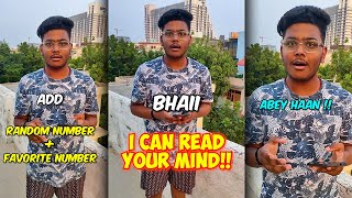 I CAN READ YOUR MIND😱🔥!! #shorts