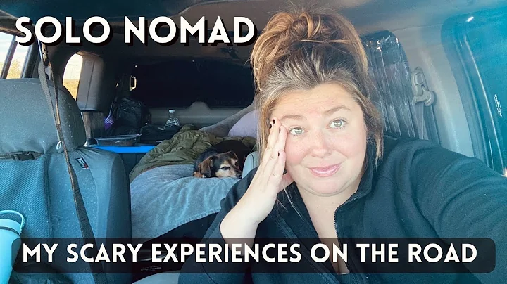 my SCARIEST night living as a solo nomad | living ...