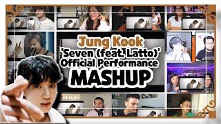 정국 (Jung Kook) "Seven (feat. Latto)" Official Performance Video Reaction Mashup 해외반응 모음