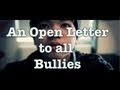 An Open Letter to All Bullies: A Jubilee Project PSA and Fundraiser