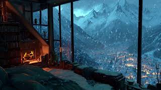 Snowy Hearth Piano Calm | Soft Notes for Relaxation & Mental Ease screenshot 5