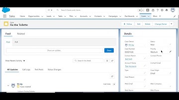 Salesforce Sales Console
