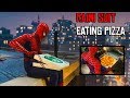 Eating Pizza Scene With Sam Raimi Suit SPIDERMAN PS4