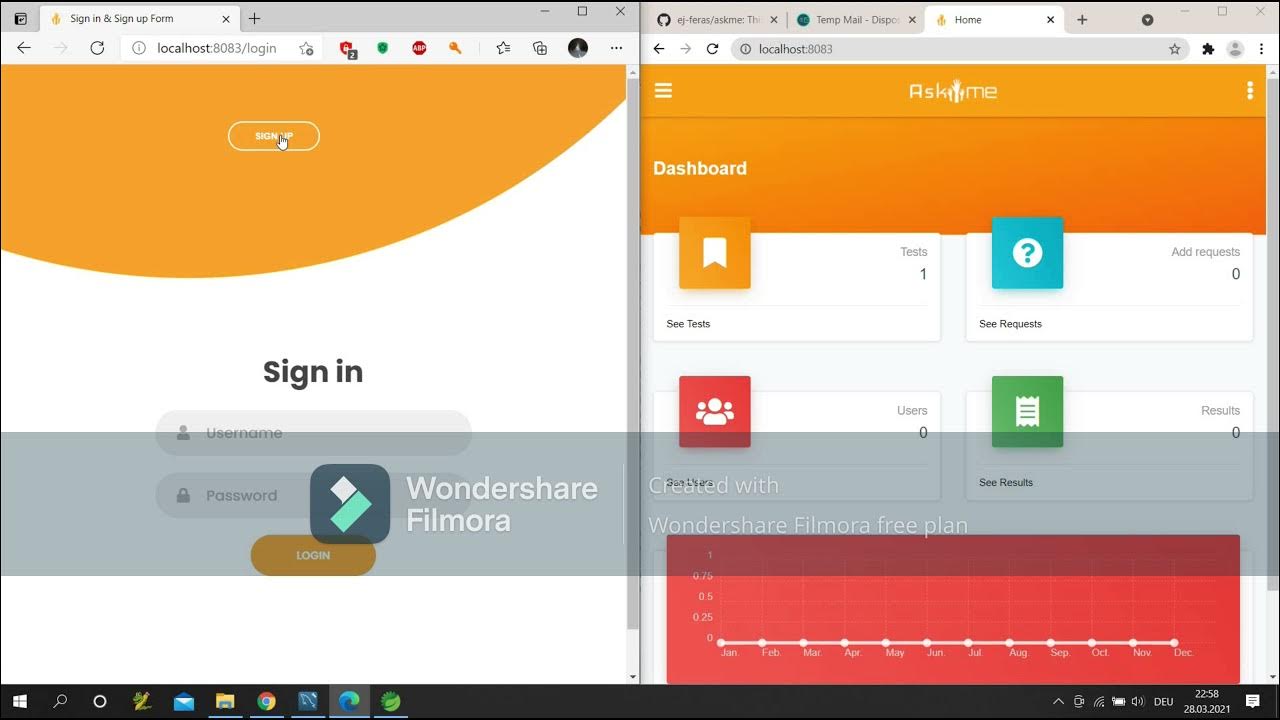 Online Test portal (Askme) Spring Framework and Thymeleaf YouTube
