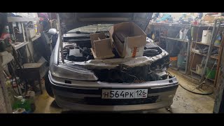 Пыжжжжж для товарища (Восстановление Peugeot 406) Часть 2