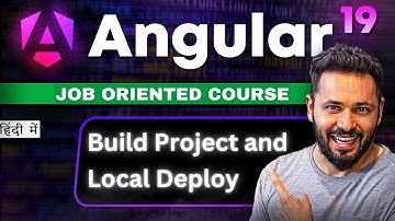 Angular 19 Tutorial in Hindi #58 How to Build and Deploy an Angular App on Localhost