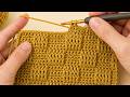 Easy Crochet Long Loop Stitch 🧶 Beautiful Textured Pattern Tutorial