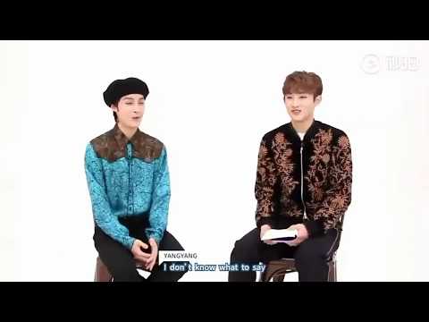 YANGYANG SPEAKING GERMAN COMPILATION , TALKING WITH FANS IN GERMAN & WHEN  HIS FANS SPEAK GERMAN