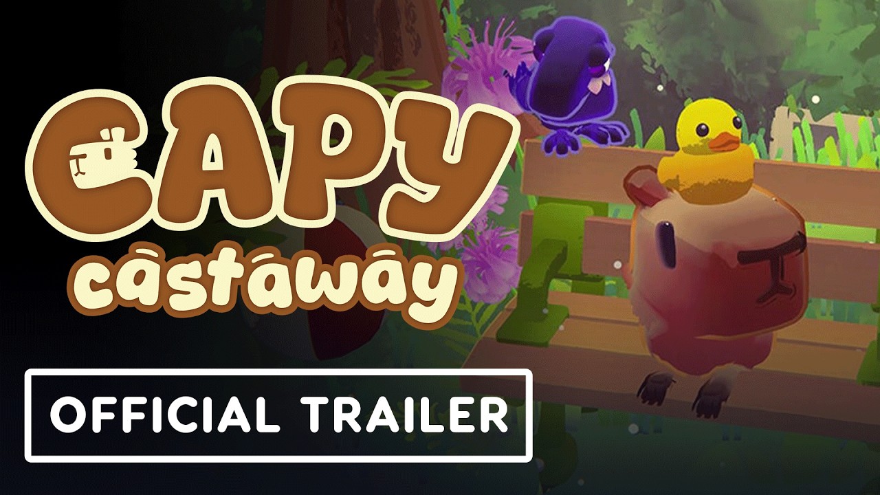 Capy Castaway - Official Gameplay Trailer - YouTube