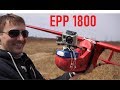 Запуск самолета &quot;RC plane EPP 1800&quot; на форте им. Суворова (архив 2014 г.) EPP-FPV 1.8M X-Large