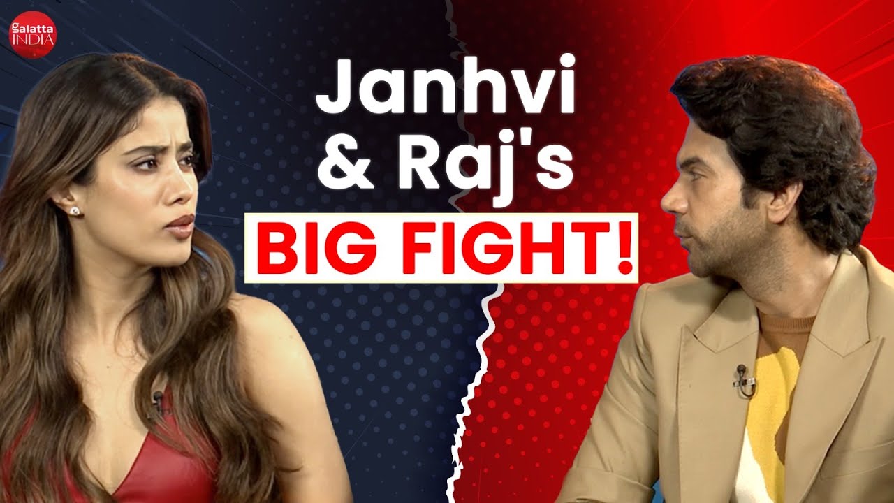 Janhvi Kapoor vs Rajkummar Rao | Bollywood-Sports QUIZ on Sridevi's song, KL Rahul | Mrs & Mrs Mahi