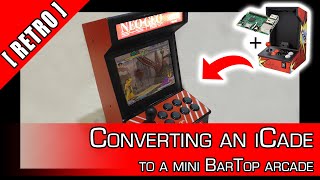 Convert an iCade into a mini BarTop Arcade with a Raspberry Pi