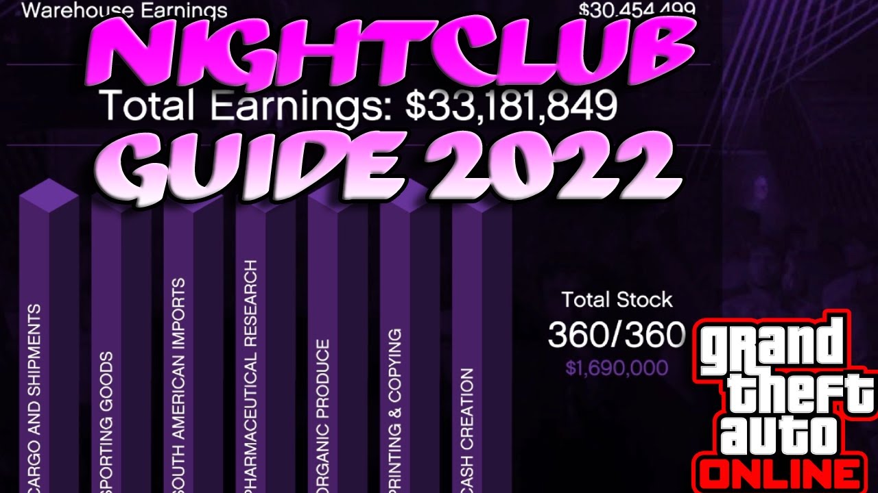 Nightclub Guide GTA Online 2022 YouTube 